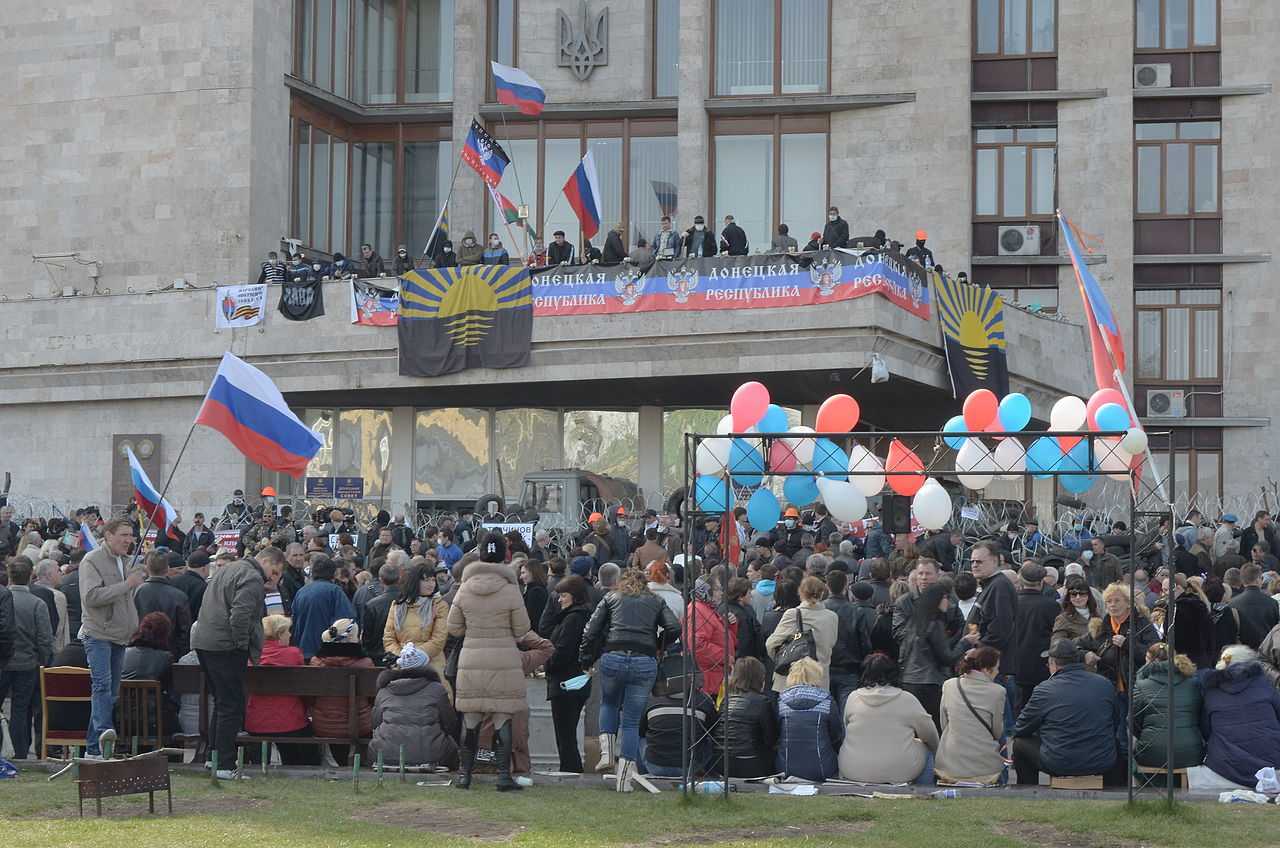 Донецьк, квітень 2014 року